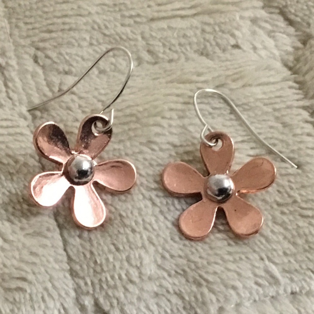 Flower Dangle Earrings